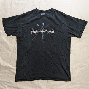 heaven shall burn antigone Tシャツ ビンテージ古着 caliban cradle of filth arkangel nirvana ハードコア slayer metallica メタルコア