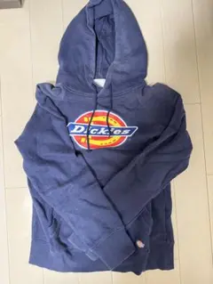 Dickies ネイビー フード付きパーカー