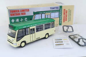 tomica LIMITED VINTAGE NEO TOYOTA COASTER トヨタ コースター 香港ミニバス 緑屋根 トミカ 箱付 1/64 イコイ