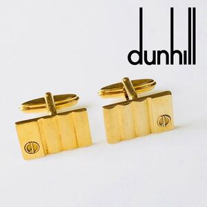 ダンヒル dunhill 高級 カフスボタン カフリンクス カフス 正規品 スクエア ゴールド メンズ アクセサリー フォーマル スクエア 即日発送