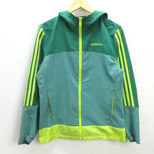 G■アディダス/adidas NEO マテリアルミックス ジップパーカー/A97679【M】緑黄/men