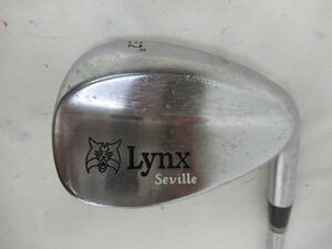 ★Lynx リンクス Seville ウェッジ スチールシャフト D655★レア★激安★中古★