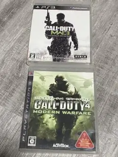 セットPS3 CALDUTY 4コール オブ デューティ モダン・ウォーフェア3