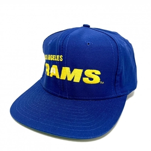 90年代 VINTAGE 【AID 】NFL LOS ANGELS RAMS SIZE FITS ALL 帽子 キャップ 　14147