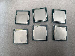 動作品 INTEL CPU　 Core i5-4590/Core i5-4670/Core i5-6400/Core i5 - 3470 共6個