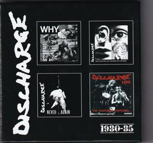 Discharge / 1980-85 / 4CD BOX / Captain Oi! / AHOYBX363 *ハードコア・パンク