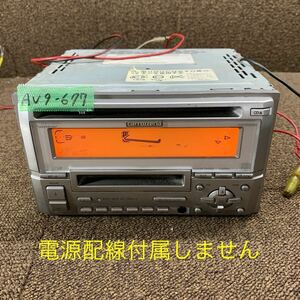 AV9-677 激安 カーステレオ Carrozzeria Pioneer FH-P555MD AJMK055254JP MD FM/AM プレーヤー 本体のみ 簡易動作確認済み 中古現状品