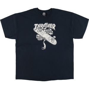 古着 スラッシャー THRASHER サーフ スケートTシャツ メンズXL /eaa454758