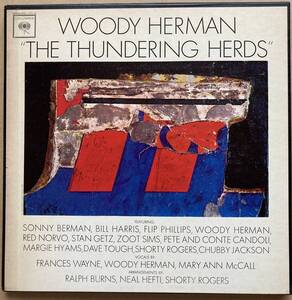 3枚組 LP BOX WOODY HERMAN / THE THUNDERING HERDS STAN GETZ ZOOT SIMS FRANCES WAYNE SONNY BERMAN