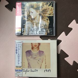 新品同様 グラミー賞 テイラー・スウィフト [フィアレス DVD付プラチナム・エディション][1989] Taylor Swift 2タイトルセット