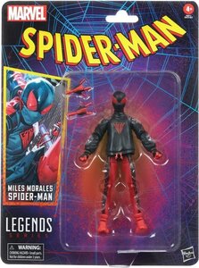 マーベルレジェンド レトロパッケージ スパイダーマン マイルズ・モラレス フィギュア 6インチ MARVEL LEGENDS SPIDER MAN