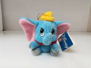 ●未使用 保管品 ディズニー クラシック ダンボ DUMBO ぬいぐるみ 全高約13㎝ 紙タグ付き 非売品 送料220円～ 景品 