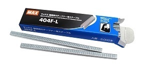 (3000本入) MAX 404F-L (強保持力テープナー HT-S45E専用 ステープル) マックス