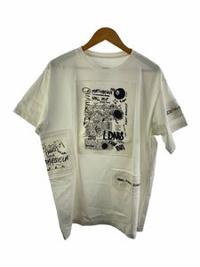 MM6◆Tシャツ/XS/コットン/WHT/無地/S32GC0487