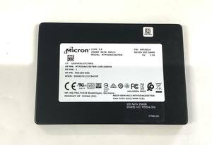 K6060737 Micron SATA 256GB 2.5インチ SSD 1点【中古動作品】