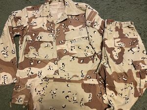 米軍 チョコチップカモ BDU ジャケット　パンツ 湾岸戦争 アフガン 改造 特殊部隊　古着 アメリカ軍 seals デルタフォース