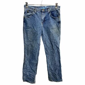 Wrangler デニムパンツ W32 ラングラー ブルー メキシコ製 古着卸 アメリカ仕入 2403-216