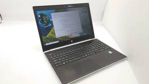 【難あり】HP ProBook 450 G5 15.6型 Core i5-8250U 1.6GHz メモリ8GB ストレージSSD256GB windows10 カメラ Wi-Fi