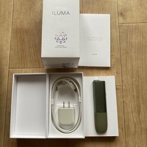 G0807I186 通電OK IQOS ILUMA ONE アイコス イルマワン グリーン 緑 加熱式たばこ 電子たばこ 喫煙具 喫煙グッズ 充電器・箱付 登録なし