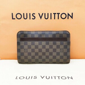 正規品 極美品 LOUISVUITTON ルイヴィトン ヴィトン ダミエ ダミエ・エベヌ サンルイ バンドバッグ ボストンバッグ クラッチバッグ N51993