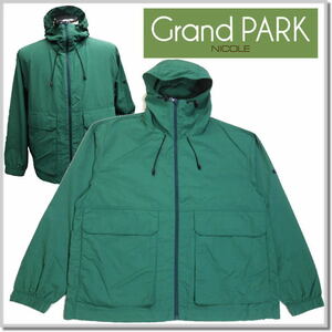 グランドパーク Grand PARK NICOLE 撥水フードマウンテンパーカー 3169-3700-46(M) ブルゾン ジャケット