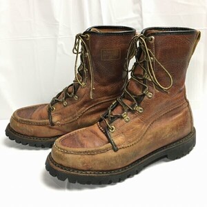 希少ビンテージ！HERMAN/ハーマン　サバイバーブーツ　ミリタリー　サイズ8.5　茶　ブラウン　SURVIVOR BOOT　Vintage　管No.T2