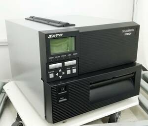 中古 SATO ラベルプリンター SG612R+CT 高性能/高耐久6インチ熱転写プリンタ スキャントロニクス 熱転写/感熱 ラベル/値札【H24010421】