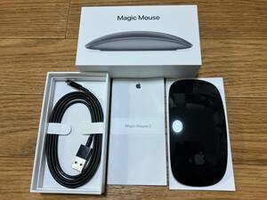 Apple Magic Mouse 2 SPACE GRAY Multi-Touch対応 ケーブル 付属品有り アップル マジックマウス 2 スペースグレイ