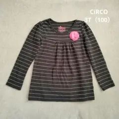 CiRCO　コサージュ付き長袖カットソー　3T（100）