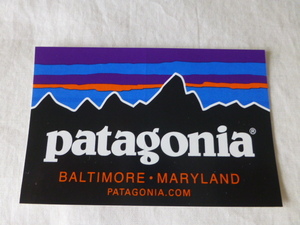 patagonia BALTIMORE MARYLAND ステッカー ボルチモア ストア ステッカー メリーランド パタゴニア PATAGONIA patagonia