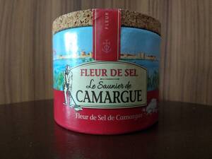 未開封！希少！フランス産　塩の花　オーガニック　FLEUR DE SEL Le Saunier de CAMARGUE (カマルグ フルール ド セル) 125g