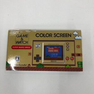 Nintendo GAME&WATCH COLOR SCREEN ニンテンドー ゲームウォッチ カラースクリーン/スーパーマリオブラザーズ 未開封【CKAY3043】