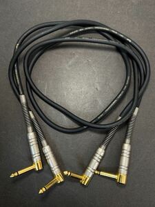 HISTORY ヒストリー 80150 PROFESSIONAL CABLES 1m L-L 2本セット パッチケーブル ギターシールド