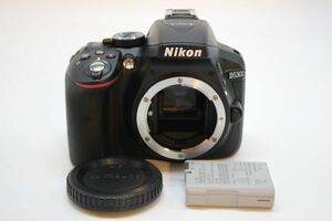 ショット数817回 ■ほぼ新品■ Nikon D5300 ブラック ＊23421