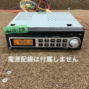 AV10-118 激安 カーステレオ CDプレーヤー SUBARU K17 86201TC170 CD FM/AM オーディオ 本体のみ 簡易動作確認済み 中古現状品