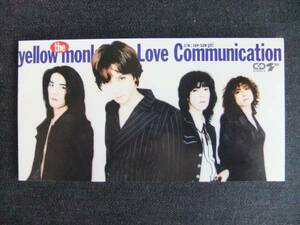 CDシングル8㎝-3　　　THE YELLOW MONKEY　　Love Communication　ザ・イエロー・モンキー　音楽　歌手　ロックバンド　イエモン　同梱可能