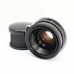 ☆美品・完動☆JUPITER-12 35mm F2.8 コンタックス RFマウント 単焦点レンズ☆保証付☆G166