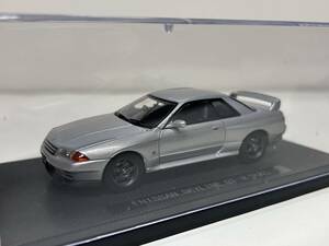 EBBRO 1/43 Nissan Skyline GT-R R32　シルバー　日産　スカイライン　ミニカー　43761