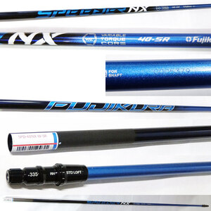 ★美品！ドライバーシャフト★ Fujikura フジクラ スピーダー SPEEDER NX BLUE 40 (FLEX-SR) ◆ TaylorMade スリーブ付