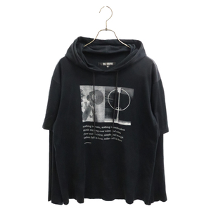 ラフシモンズ 05SS ARCHIVE History Of The World Double Layered Hoodie ダブルレイヤードフーディー パーカー ブラック アーカイブ