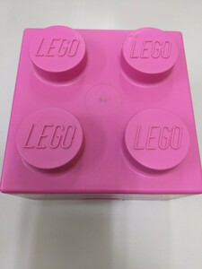 LEGO レゴ ブロック 小物入れ ケース ピンク 