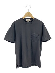 エルメス Tシャツ カットソー クルーネック ポケット 半袖 XS AUC25 ITTDSGD4X6FI