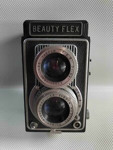 S5404◇BEAUTY FLEX 二眼レフカメラ フィルムカメラ f=8.0㎝ T.K.K. Doimer Anastigmat 1:3.5【未確認】240521