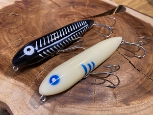 未使用 2個セット HEDDON オリジナルザラスプーク XBW キャスパーサメ ヘドン オリザラ ZARA 検/ABU 5500C umco ソリザラ スミス