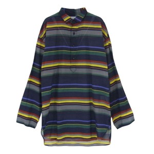 kolor カラー 18SS 18SCM-B12117 MULTI STRIPE SHIRT マルチ ストライプ 長袖 プルオーバ― シャツ ブラウス