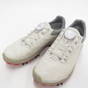 【訳あり】1,000円～ ecco エコー 102413 BIOM G3 BOA ゴルフシューズ ホワイト系 右37/左36 レディース [M3611] 