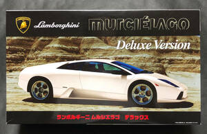 @中古絶版模型堂 フジミ 1/24 ランボルギーニムルシエラゴ デラックスバージョン 専用エッチングパーツ付 ランボルギーニ ムルシエラゴ DX