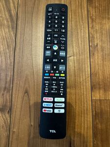  TCL テレビリモコン ティーシーエル　TV RC610 JJR1