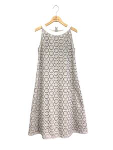 FOXEY フォクシーブティック ワンピース 38 グレー Dress Sunny 42061 シルク