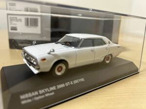 1/43 Skyline 2000 GT-X GC110 Kyosho